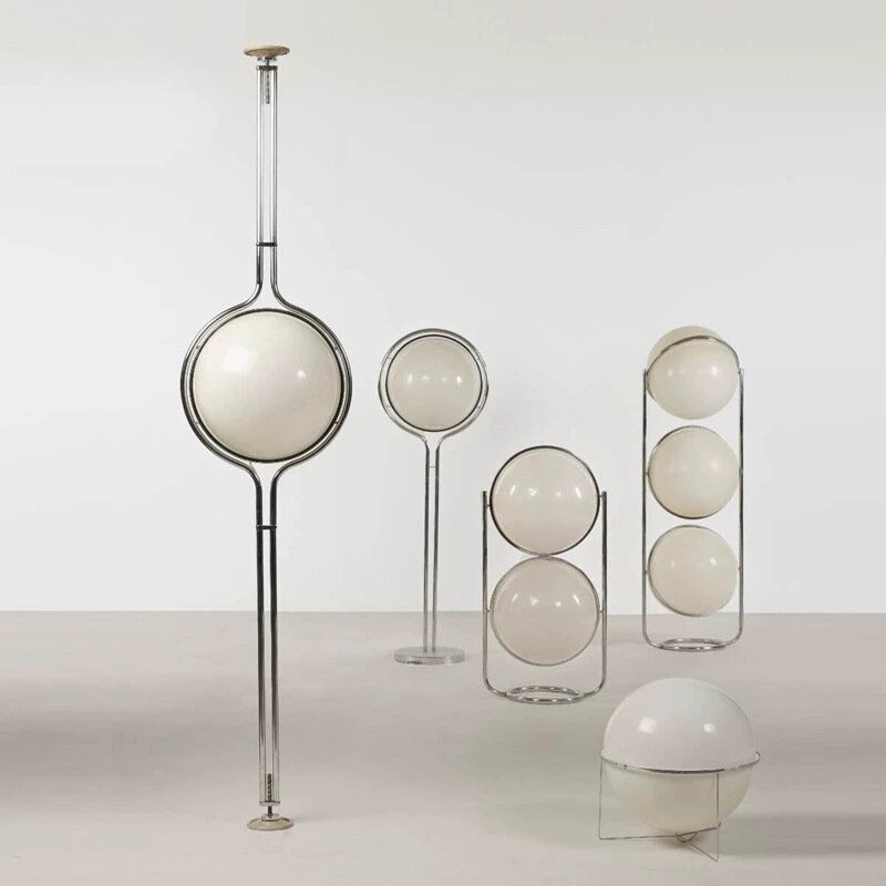 Nordic Art Bauhaus Medieval Ball Floor Lamp Living Room Sofa Simple Bedside Lamp Designer Decorative Lamp