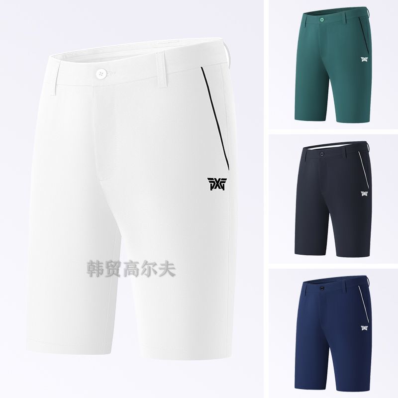 Korean Style Golf Shorts Pants Men's Breathable Outdoor Five-Point Pants Thin Summer Men's Quick-Drying Sports Pants