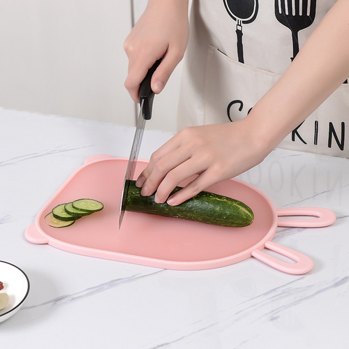 [Creative New Product] Cartoon Kitchen Chopping Board Children's Cutting Fruit Chopping Board Japanese Classification Cutting Board Double-sided Chopping Board