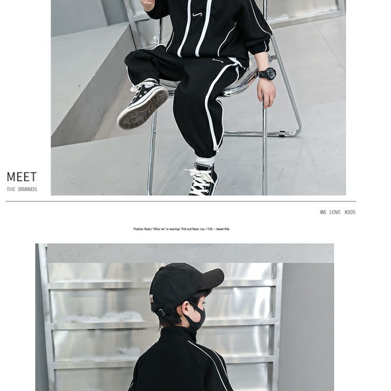 Παιδικό φθινοπωρινό σετ 2023 Νέο όμορφο κοστούμι μπέιζμπολ δύο τεμαχίων για αγόρια άνοιξη και_voghion.com