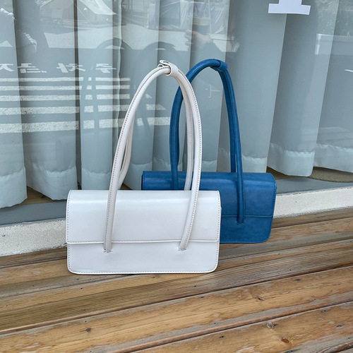 Bags for women 2024 new Korean style underarm bag shaped flip versatile shoulder bag envelope bag large capacity handbag