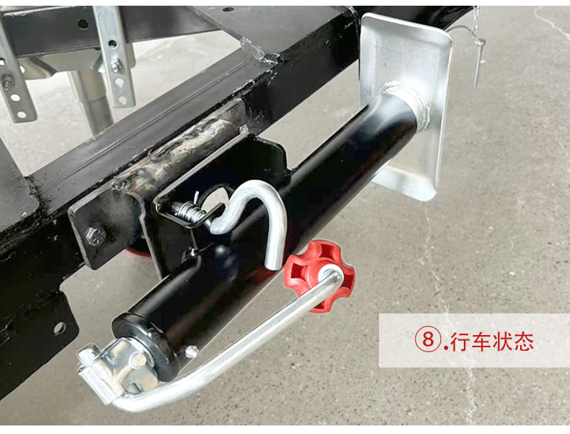 Top-Mounted Trailer 0kg Top Welding Support Frame Rv Lift Jacking Parking Leg Rv Yacht Modification Parts