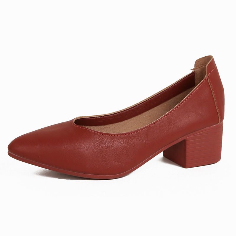 518-1 버건디 (하이힐 4.5cm)