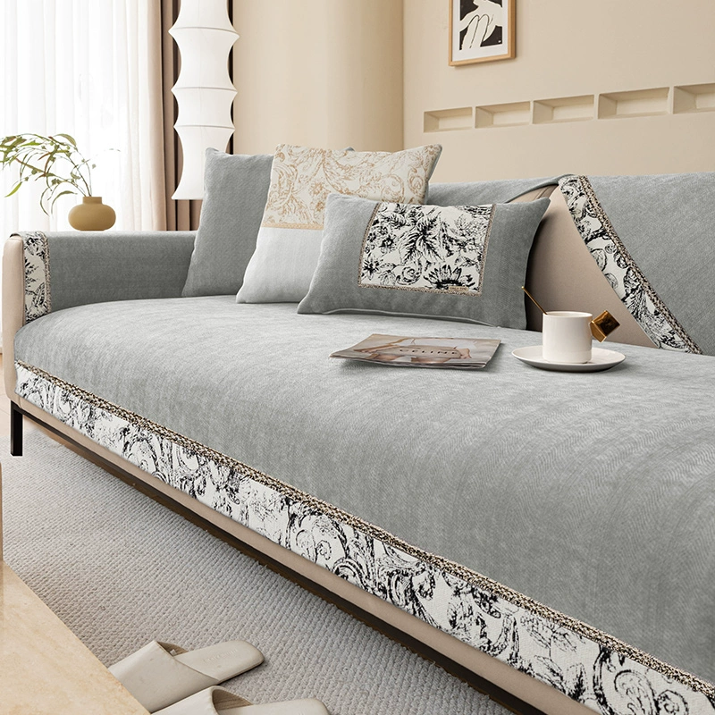 Universal cream non-slip sofa, new collection