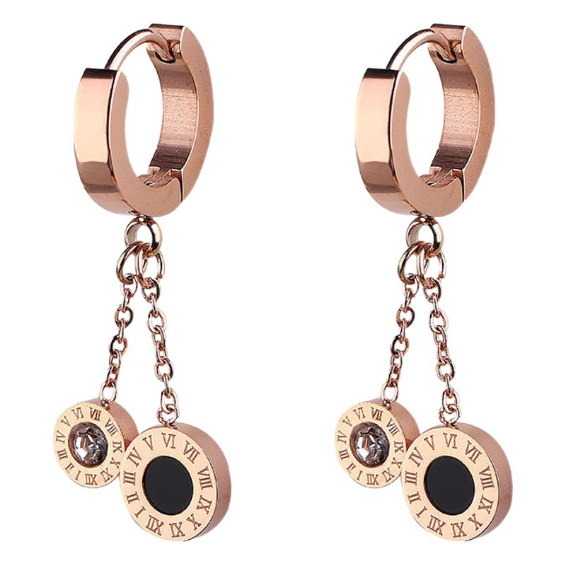 Pendientes 2021 nuevo temperamento femenino de alta calidad de moda Corea del Sur pendientes largos simples pendientes de celebridades romanas