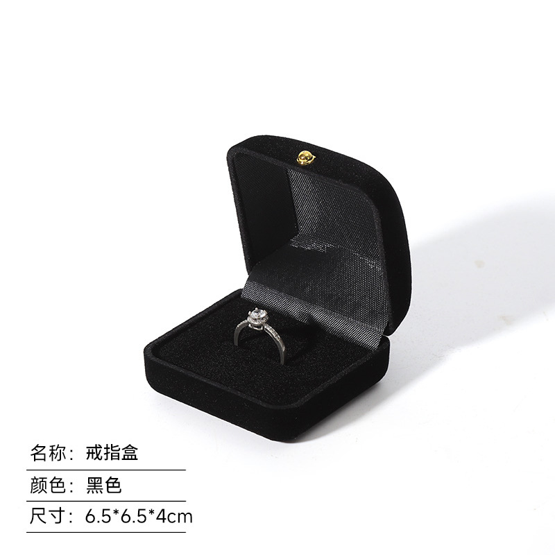 ゴールデンバックルベルベットジュエリーボックスイヤリングボックスネックレスボックスリングボックスイヤリングボックスベルベットジュエリー包装ボックスイヤリングボックス