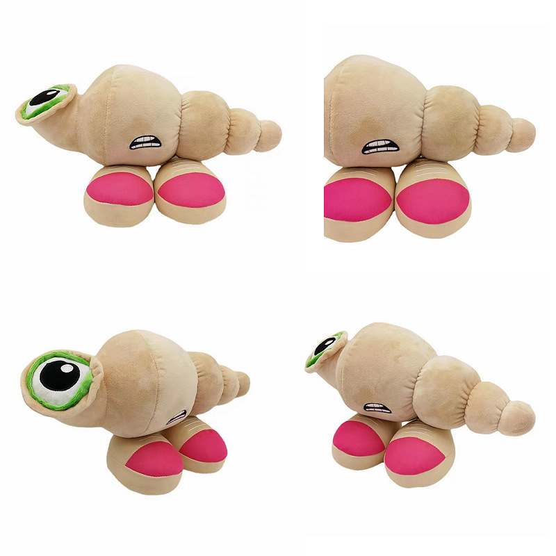 新款Marcel The Shell With Shoes On毛绒玩具贝壳马塞尔公仔