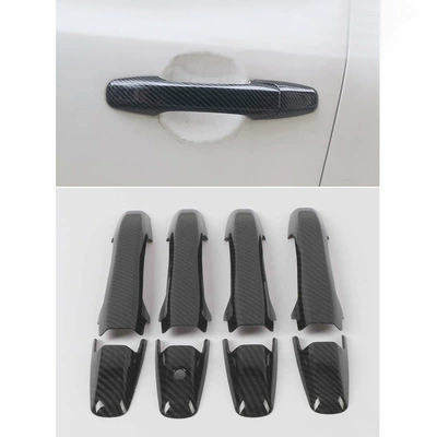 Подходит для 2006-2011 Гражданская модификация Специальная ручка Украшение ABS Углеродное волокно Pattern Дверная ручка Защитная оболочка Патч