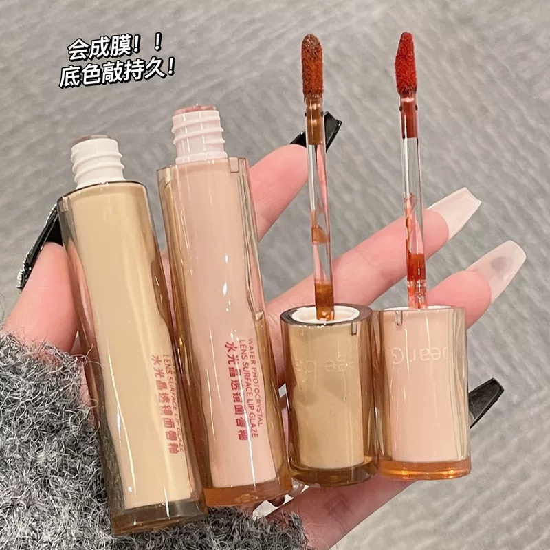 Gege bear Nutritious lip gloss, интенсивная гидратация, зеркальный эффект, долговременный эффект, эффект на полные губы