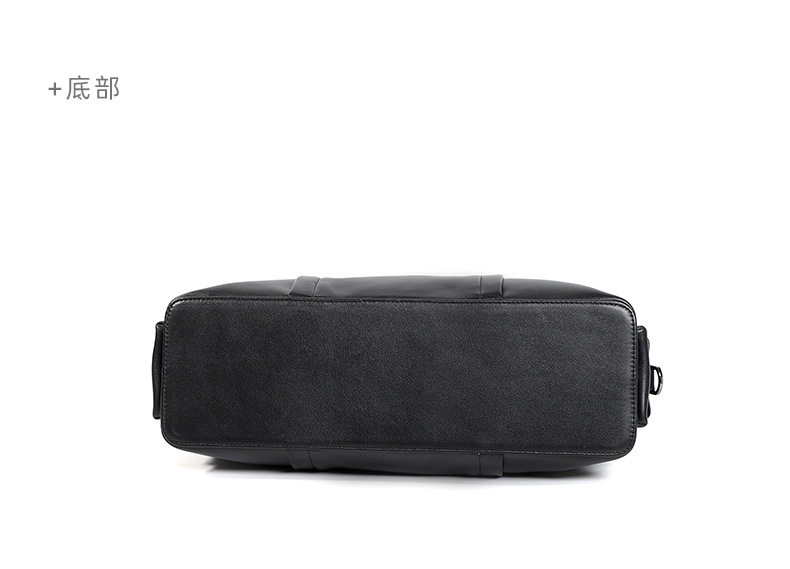 Túi xách tay nam da bò thật đựng laptop 15,6 inch 40×13×29 cm — Túi nhỏ màu đen không bên, Màu Đen Cỡ Nhỏ Có túi bên, Túi không bên cỡ lớn màu đen, Màu đen lớn có túi bên chi tiết 20