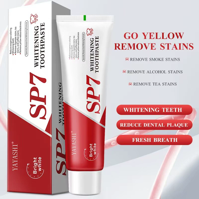 Зубная паста для отбеливания и освежения дыхания с пробиотиками, экспортная версия для Юго-Восточной Азии, с сертификатом, для трансграничной торговли