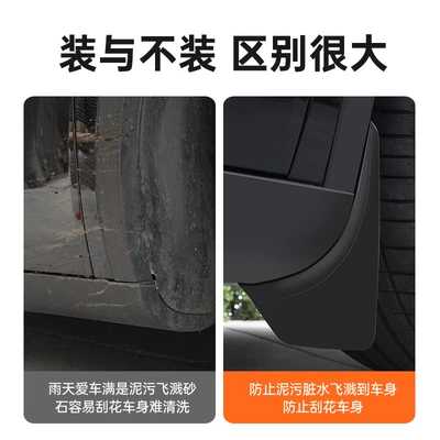 Tesla Fender Facelift Version: Mudguard