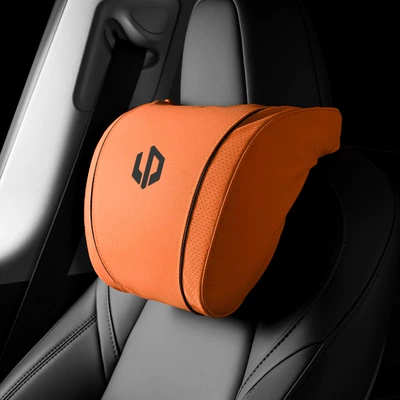 Headrest Headrest and Lumbar Support - k-type-love-horse-orange-zero-running-headrest-set