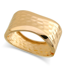 极简风时尚光面手镯跨境热销款锌合金压铸手环轻奢简约夸张手饰