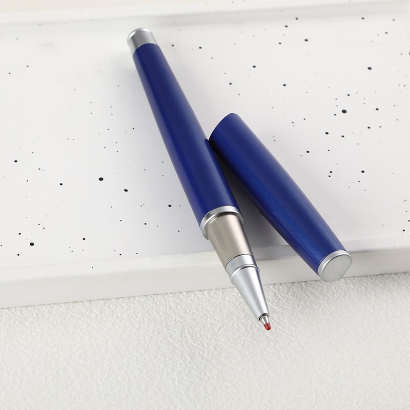 新しいスポットオフィスボールペンつや消しテクスチャプロモーションギフト広告ペンビジネスメタル署名ペンゲルペン|undefined