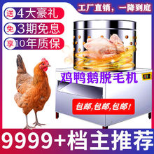 家禽脱毛机鸡鸭鹅鸽子小型全自动三鸟商用去打拔毛机杀鸡神器