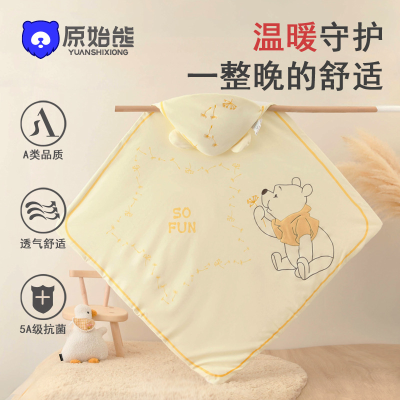 Package Sheet Class a Pure Cotton Newborn Autumn and Winter New Silk Blanket Infant Blanket Baby Swaddle Wrap Anti-Jumping