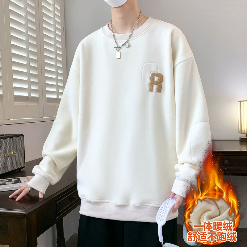 Осенний и зимний бархат мужская свитерская корейская молодежная мужская одежда