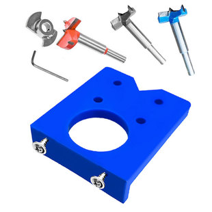 Cross-Border 35mm Drawer Hinge Hole Locator Door Panel Hinge Positioning Template Woodworking Hinge Drilling Installation Tool