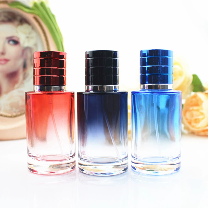 Perfume, glass bottle, capacious spray, 100 ml, gradient