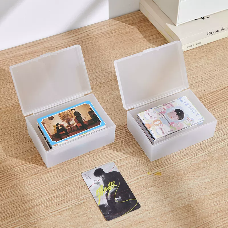 跨境学生小卡盒证件收纳盒卡膜盒银行卡盒明星卡盒游戏卡片整理盒