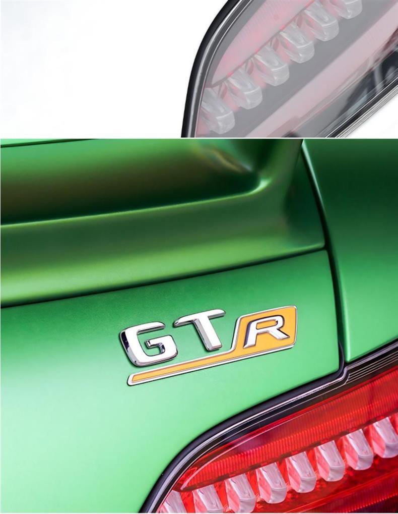 Mercedes-Benz A-Class, E-Class, C-Class, CLA, GLA, GLB, GLC – modified rear emblems, car emblems, horizontal bars, and sporty rear emblems