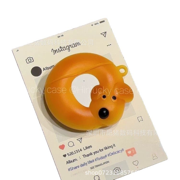 新しい漫画のパターンに適した airpods4 Bluetooth ヘッドフォン カバー Apple 2/3/pro クリエイティブ シリコーン保護カバー|undefined