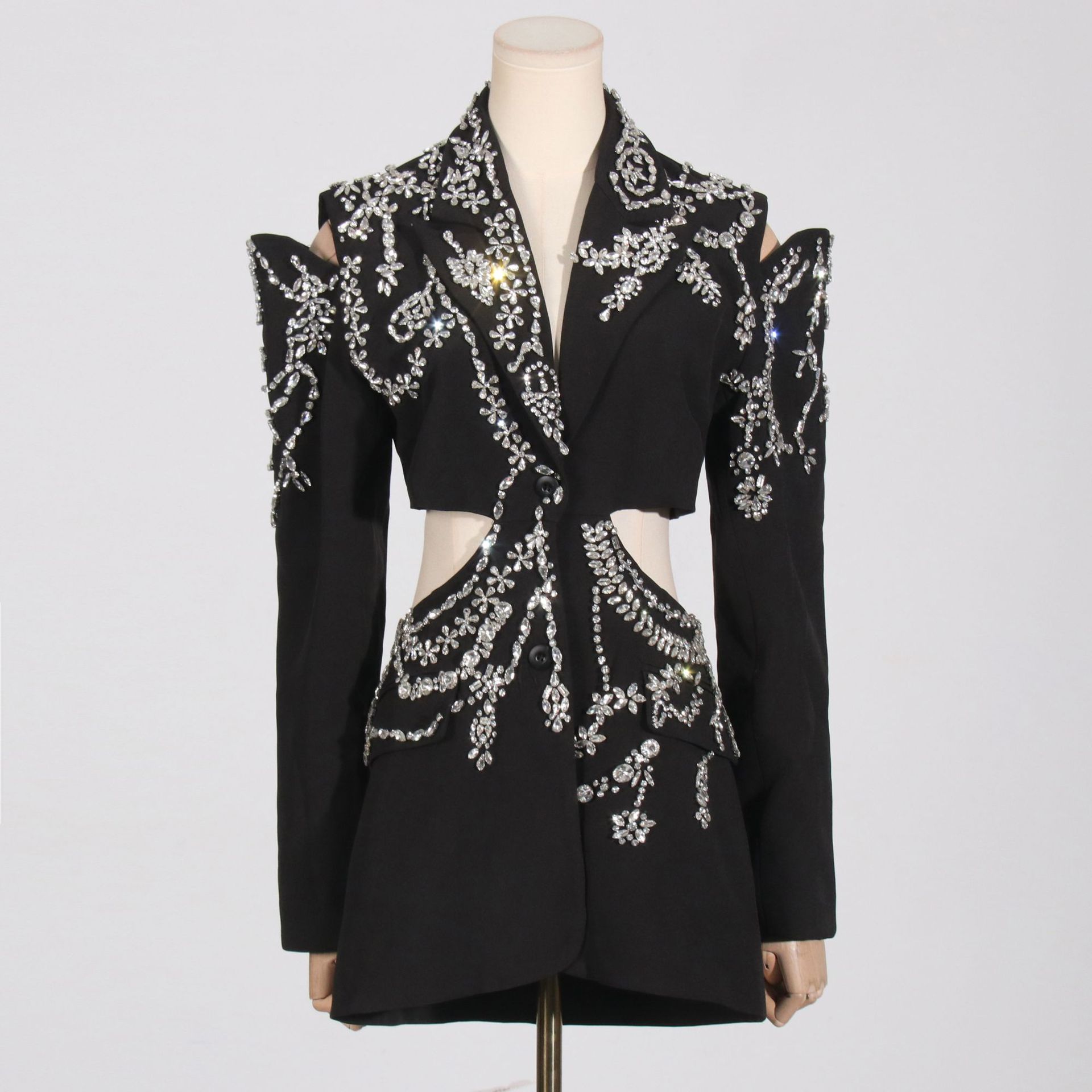Women's Clothing new small suit jacket summer high end formal wear thin heavy duty suit jacket _voghion.com