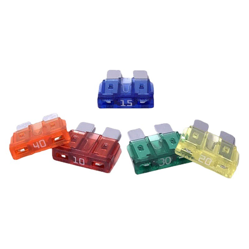 Автомобильный предохранитель лезвийного типа, аналог Littelfuse, из цинкового сплава, низковольтный, для электромобилей, американского стандарта, в наличии