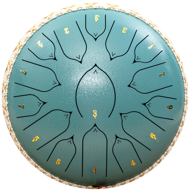 Comercio exterior transfronterizo tambor etéreo 6 / 8 / 10 / 12 pulgadas 15 tonos tambor de niños olvidar tambor de preocupación tambor de disco adulto tambor etéreo