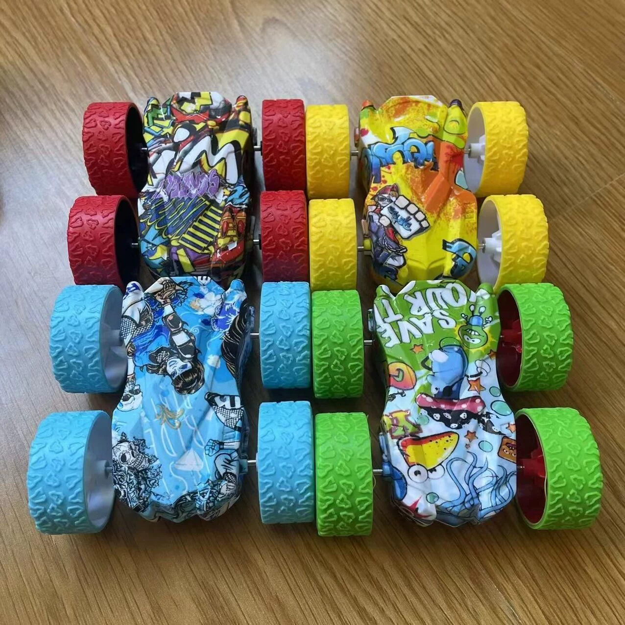 Interactive inertia toy car for boys, off-road SUV
