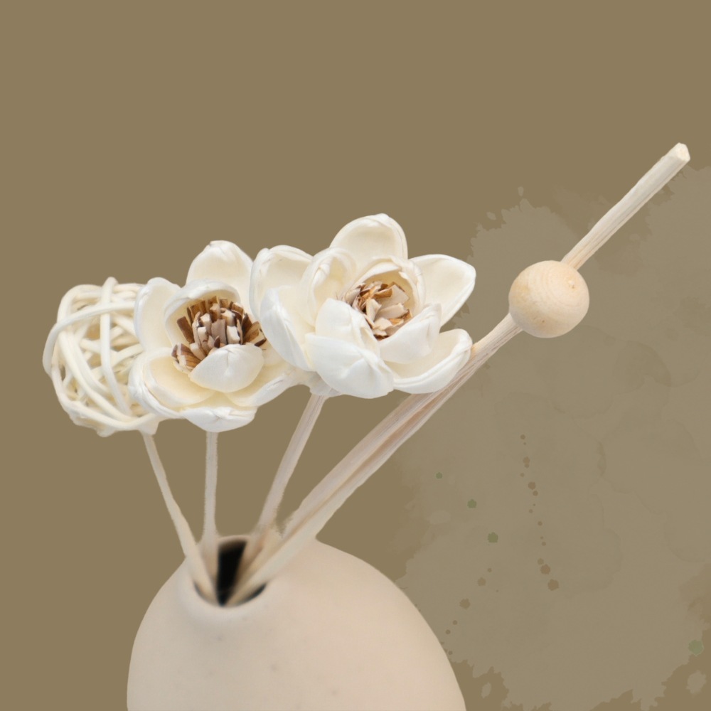 Accesorios de fragancia al por mayor sin fuego para la volatilización de flores de hierba flor seca de caña para extender la decoración de fragancia una variedad de opciones