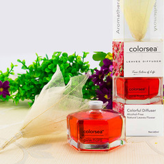 天然變色葉脈花無火香薰精油除臭空氣清新乾花香薰