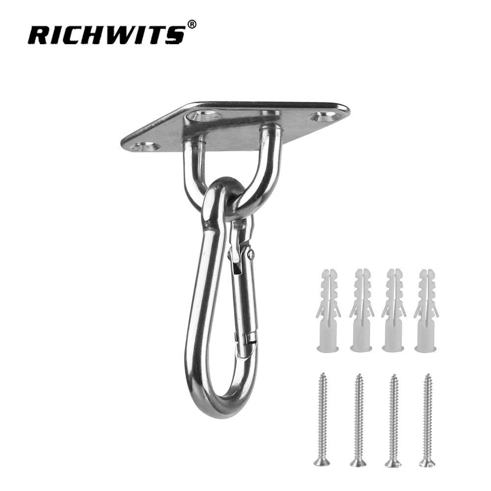 Zhibo металлический мешок с песком потолочный качели крюк гамак подвесной костюм аксессуары для подвесного стула крыльцо качели крюк