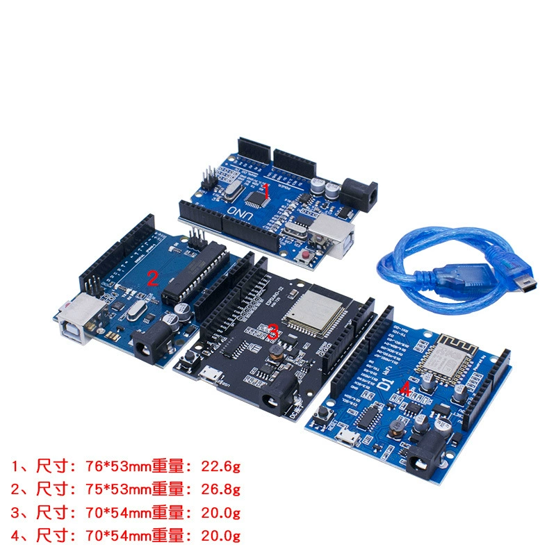Плата разработки UNOR3 совместимая с набором Arduino микроконтроллер ATmega328P MEGA2560 интеллектуальная плата