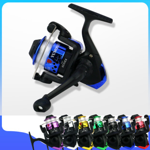 A large supply of multi-discount spinning wheel fishing wheel fishing reel 200 fold plating with line Cixi sea pole handwheel