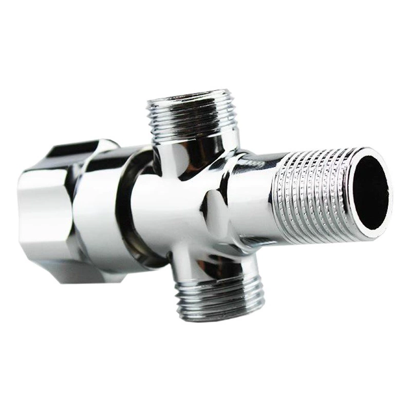 Производители прямого треугольного клапана, все медные трехходовые угловые клапаны, один вход и два из кухни, водонагреватель горячей и холодной воды