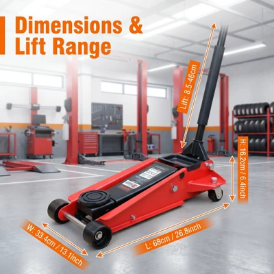 Car jack Floor Jack Dual-Pump