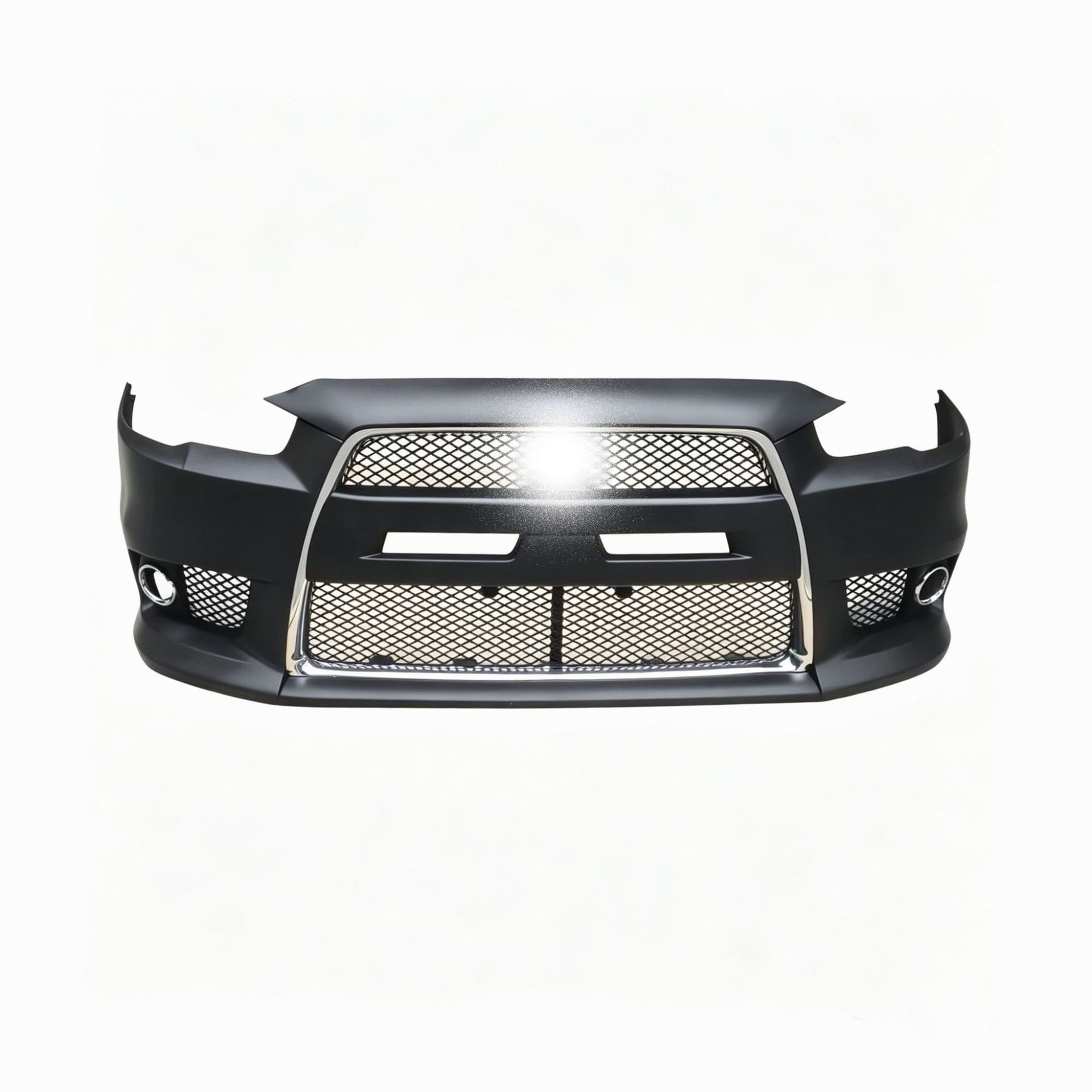 Suitable for Mitsubishi Lancer Evo10 Electroplated Front Bumper Surround Modification Parts, Car Exterior Parts Made of Pp Material