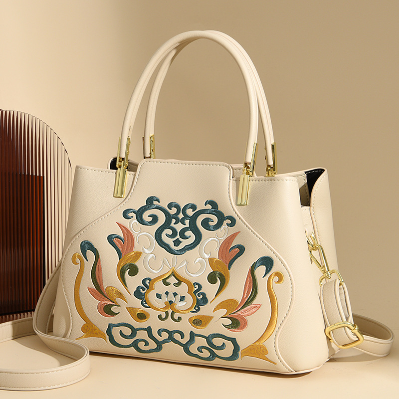 2026 New Style Crossbody Bag, Women's Handbag, Large Capacity Women's Bag, High-End Bag, Women's Bag, Middle-Aged Mom's Shoulder Bag, Women's Bag