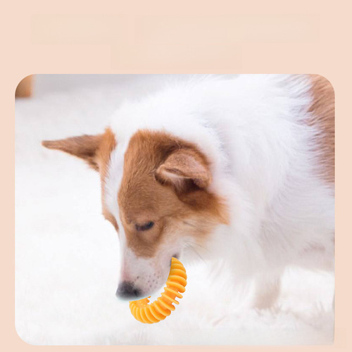Dog chew toy, unbreakable, wear-resistant, sturdy, teeth cleaning, soft, interactive, entertaining pet supplies