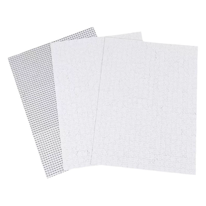 Производитель оптовая бумажная пустая головоломка 1000 штук 500 штук 300 штук УФ-струйная печать креативная головоломка