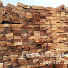 上海浙江土木建筑工程工地用铁杉木方 木材口料 35*85