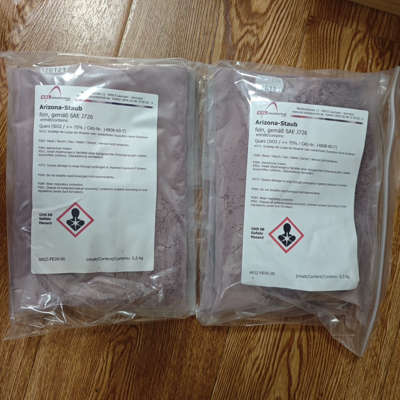 SAE J726 Тонкая испытательная пыль Экспериментальная пыль SAE J726 REA