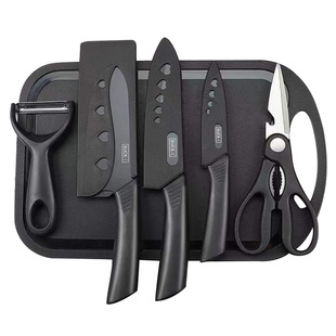 Knife Stainless Steel Knife Set New 7-Piece Knife Set Export Knife Set Kitchen Household Chef Knife Combination Gift