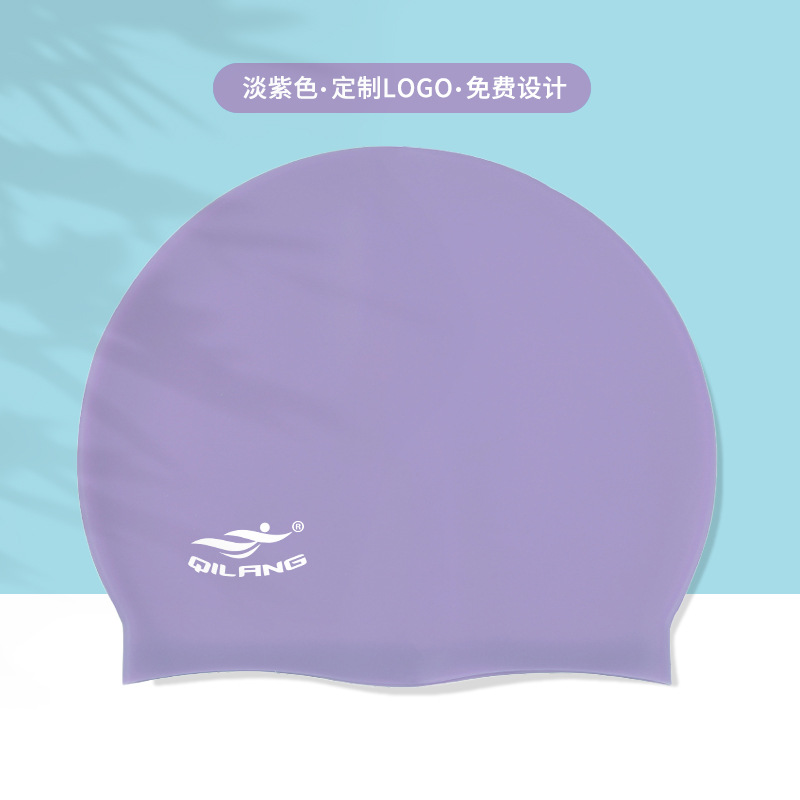 Adultos y niños sombreros de silicona personalizados logotipo de impresión de dibujo de muestra OEM sin estrangular sombreros de buceo fuente de trabajo