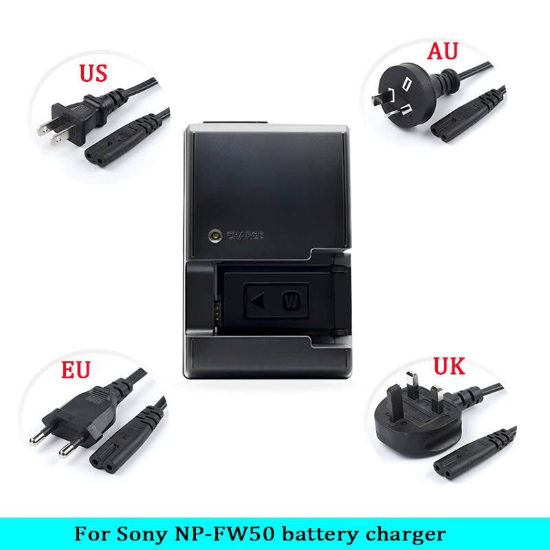 BC-VW1 совместим с зарядным устройством Sony A6000 A5100 A6300 A7R2 A7M2 A33 A55 FW50