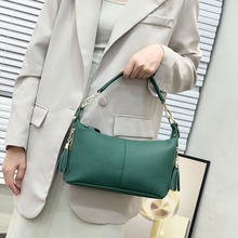 togo头层牛皮单肩女包大容量女士时尚简约托特包实用贝壳包多隔层