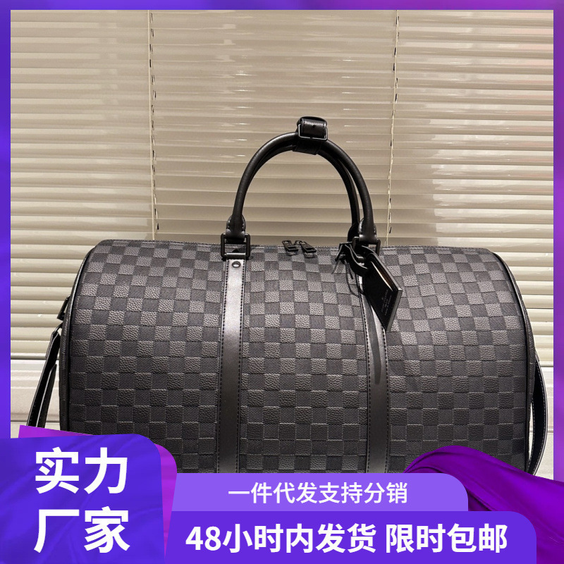 Bag Lujia Keepall 50cm Travel Bag Airport Bag Travel Bag with Shoulder Strap Large Capacity Crossbody Bag Backpack