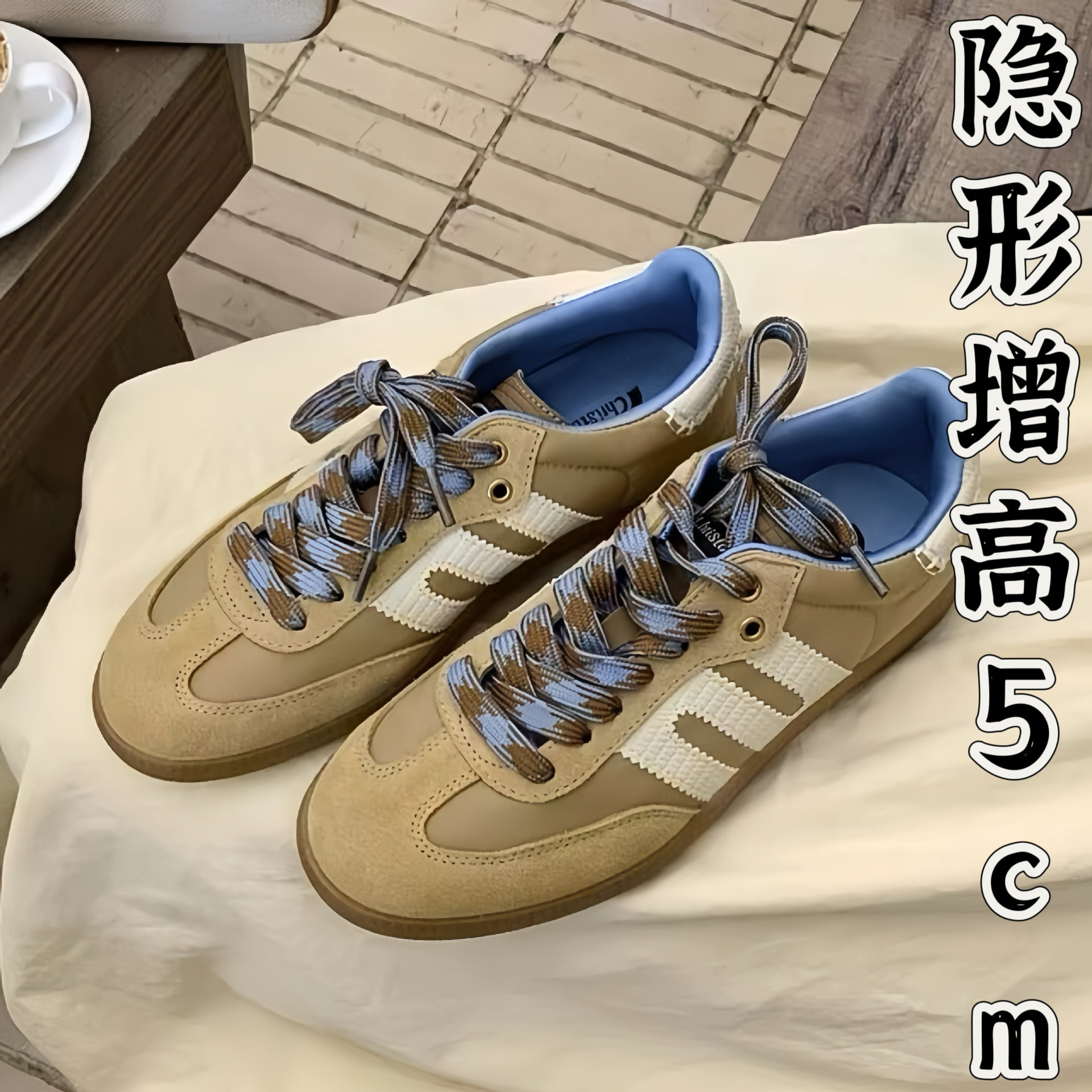[Sheii Su Yinyin] Freshman of the Academy of Fine Arts ~ Retro American Soft Leather Sports and Leisure Hiking Shoes for Women Moral Training Shoes